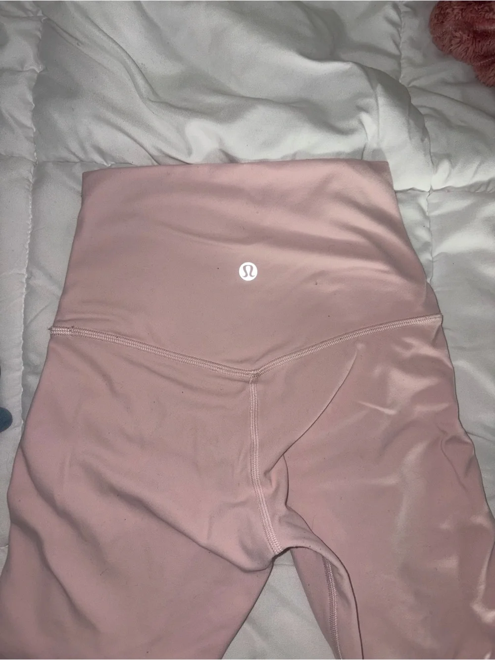 Lululemon High-Rise Baby Pink Yoga align Leggings
